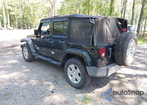 2010 Jeep Wrangler Unlimited Sahara из США, поврежденный, VIN 1J4BA5H17AL187277